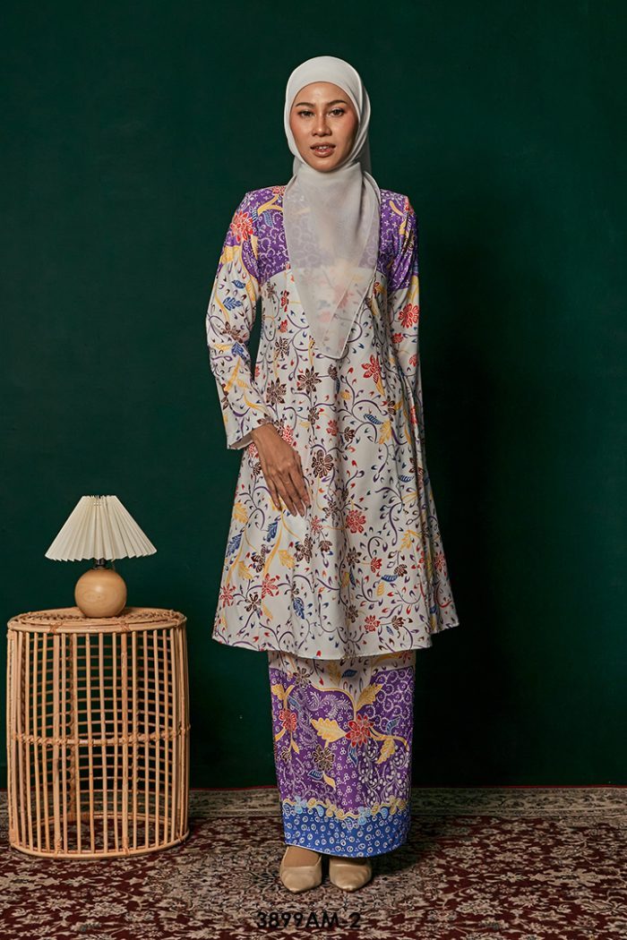 Ameera Kurung in Purple (3899AM-2)