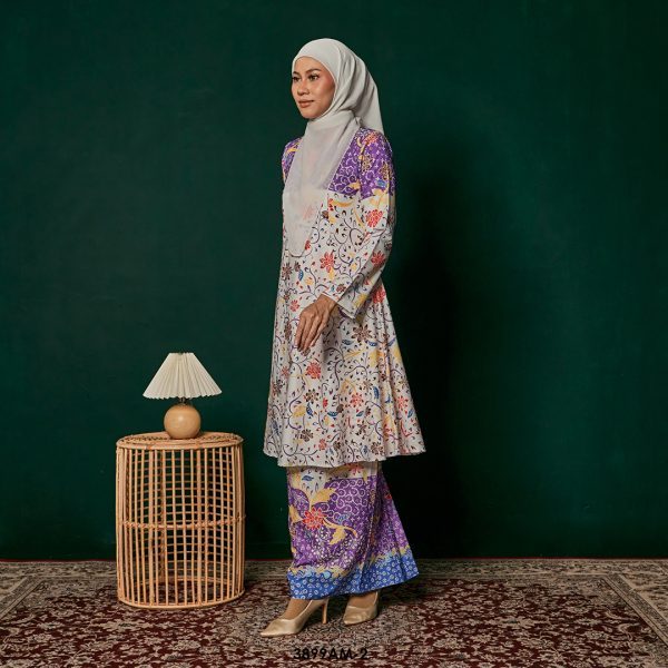 Ameera Kurung in Purple (3899AM-2) - Image 2