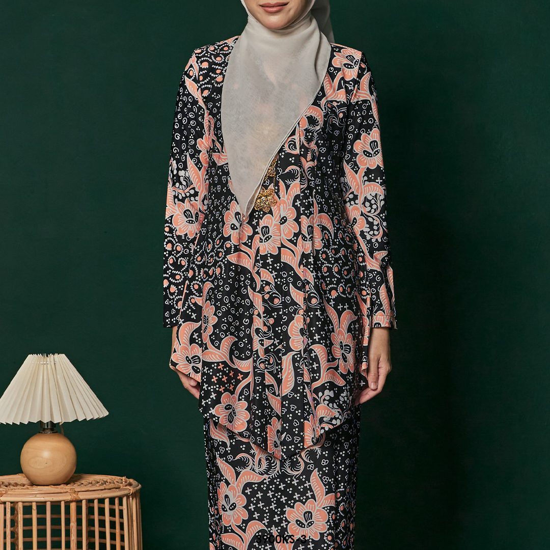 Kebaya Saloma in Highlight Melon (3900KS-3) - Image 3