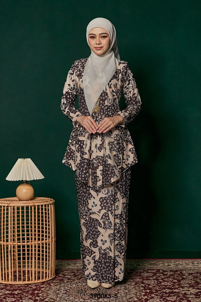 Kebaya Saloma in Cream (3900KS-5)