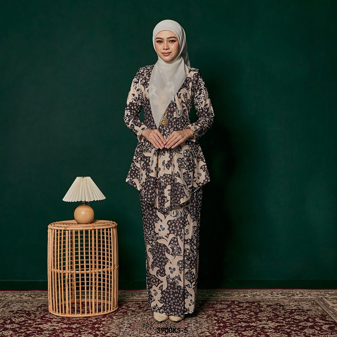 Kebaya Saloma in Cream (3900KS-5)