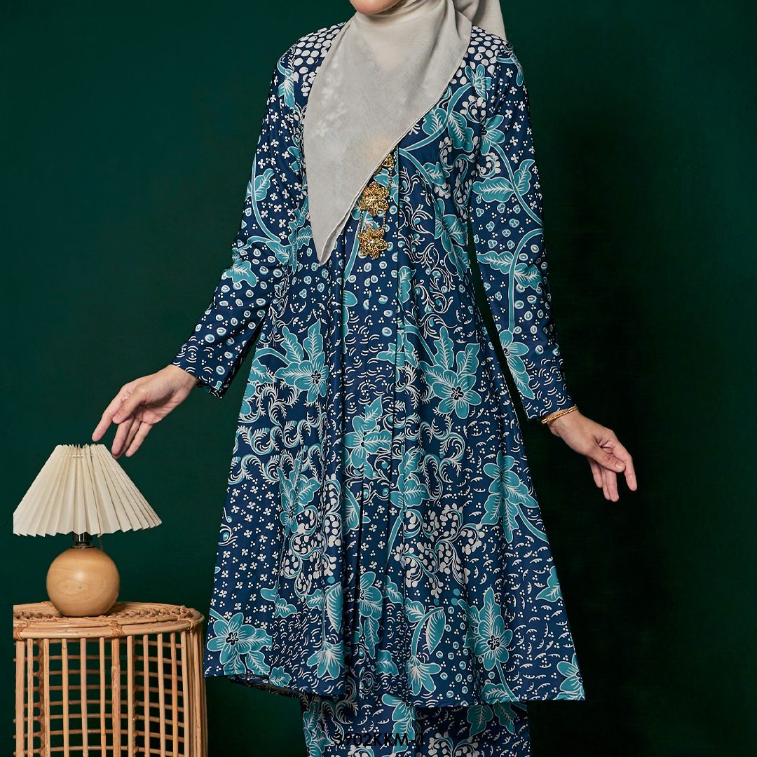 Kebarung Kalthom in Dark Blue (3902KKM-1) - Image 3