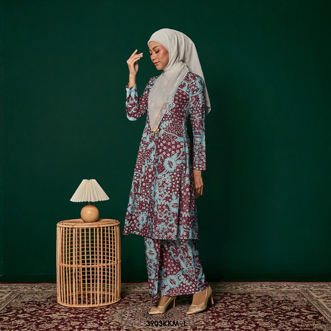 Kebarung Kalthom in Burgundy (3903KKM-1) - Image 2