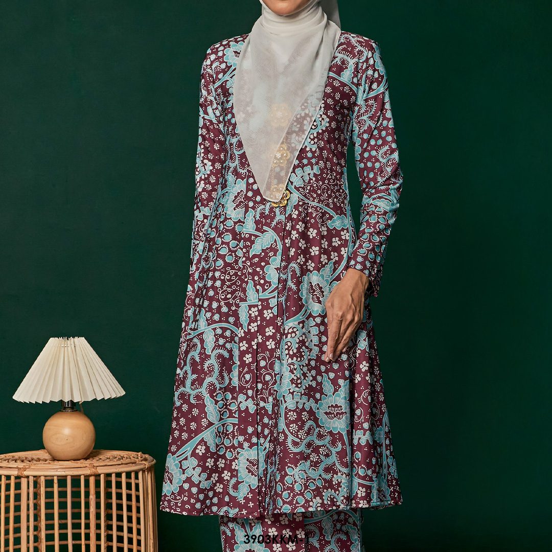 Kebarung Kalthom in Burgundy (3903KKM-1) - Image 3