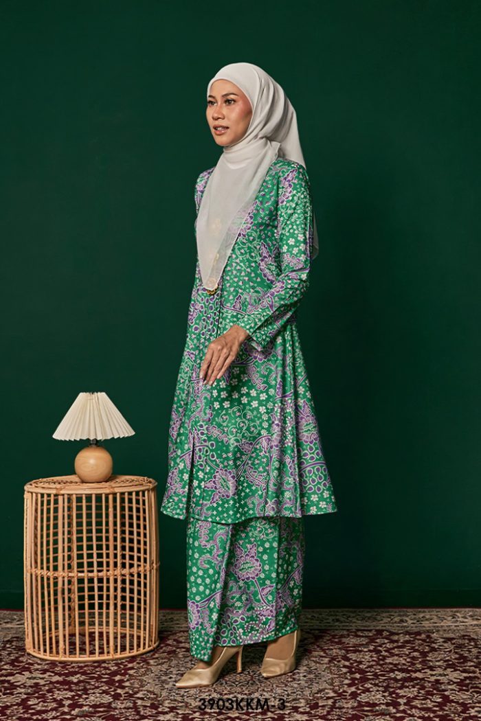 Kebarung Kalthom in Turqoise Green (3903KKM-3)