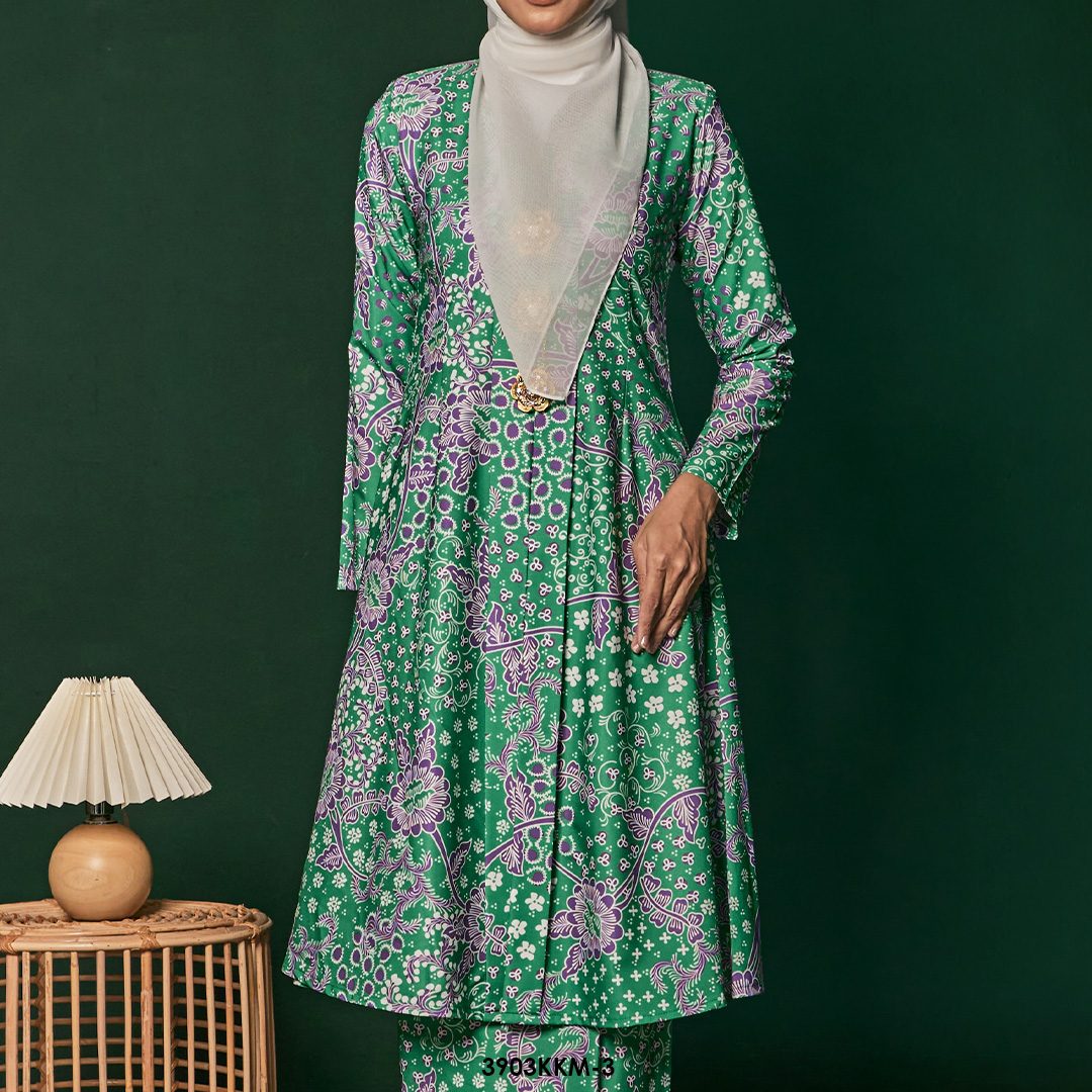 Kebarung Kalthom in Turqoise Green (3903KKM-3) - Image 3