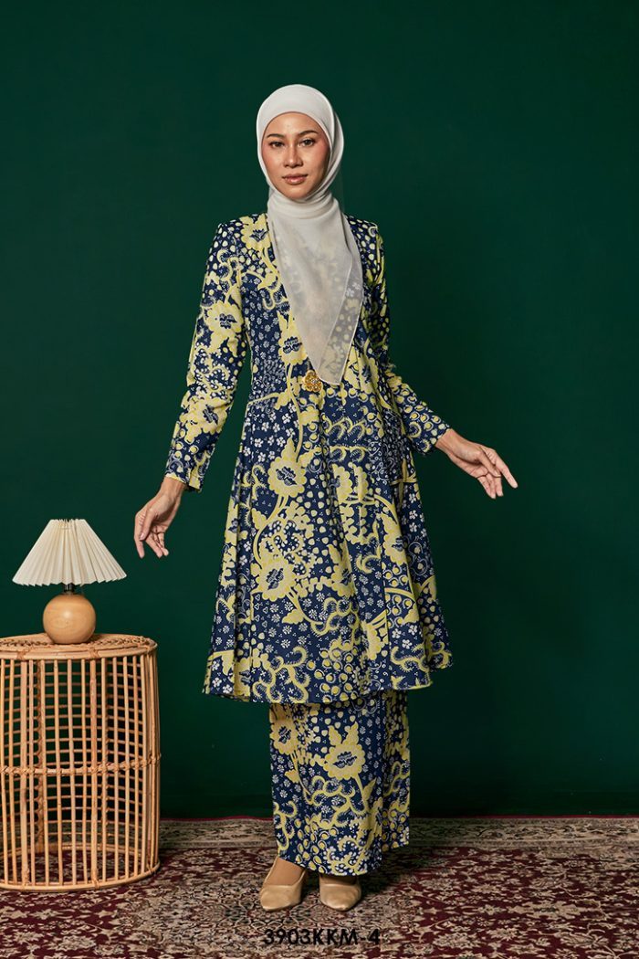 Kebarung Kalthom in Dark Blue (3903KKM-4)