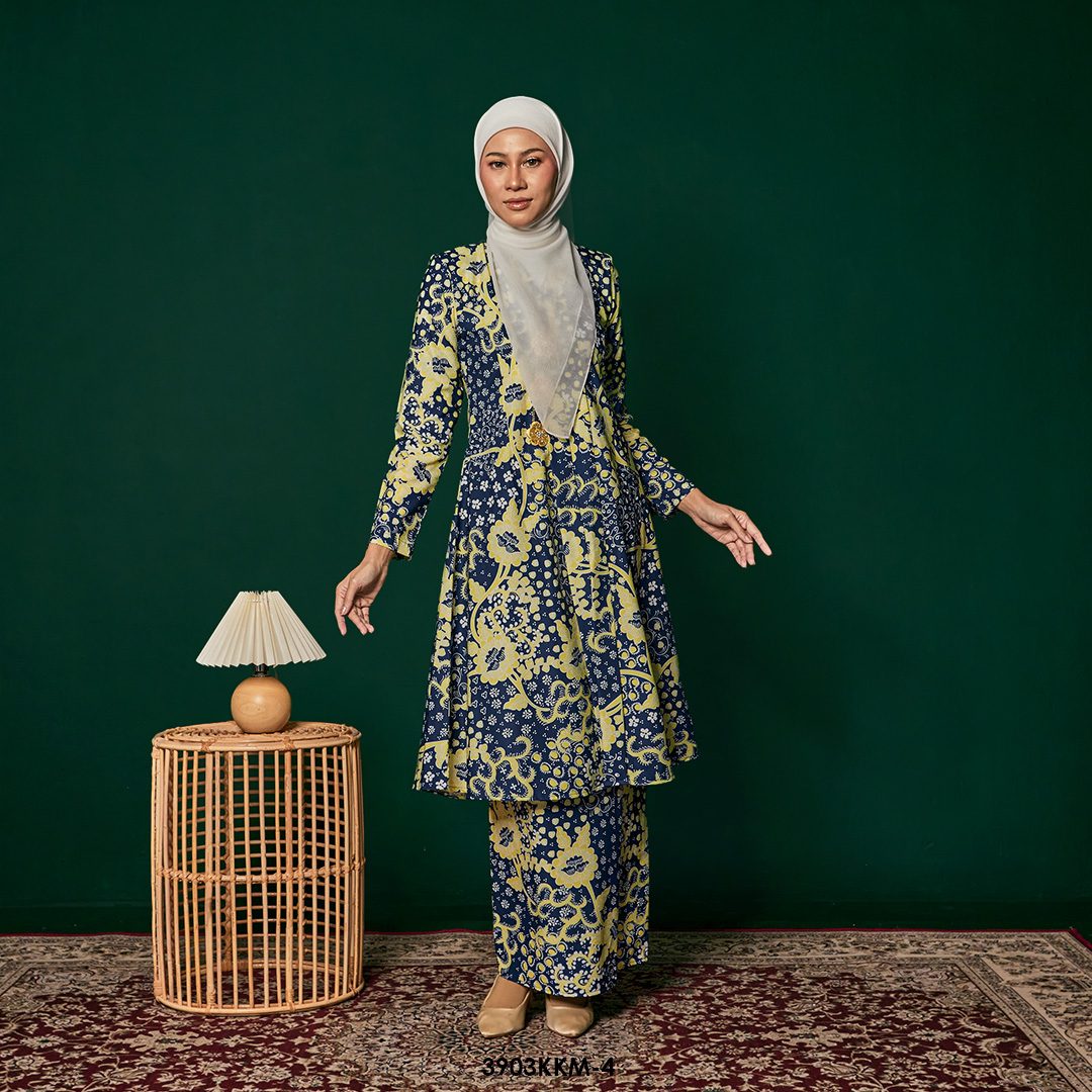 Kebarung Kalthom in Dark Blue (3903KKM-4)