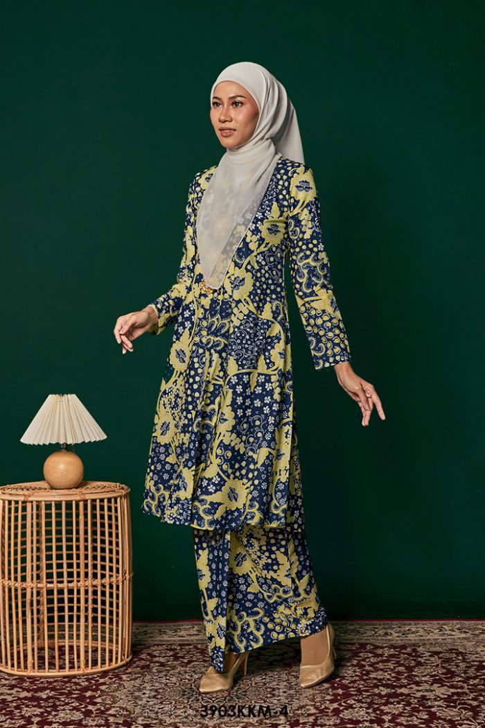 Kebarung Kalthom in Dark Blue (3903KKM-4)