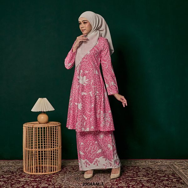 Ameera Kurung in Pink (3904AM-3) - Image 2
