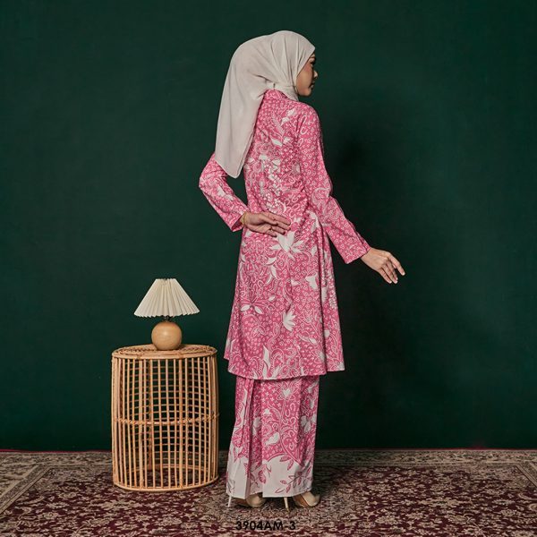Ameera Kurung in Pink (3904AM-3) - Image 4