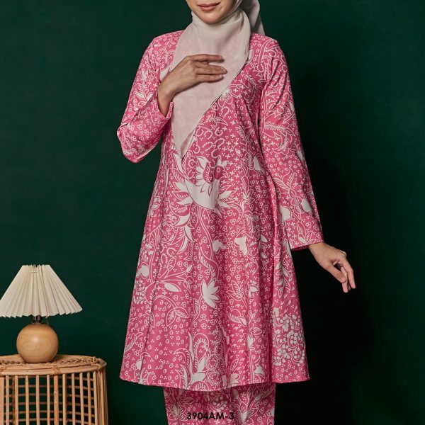 Ameera Kurung in Pink (3904AM-3) - Image 3