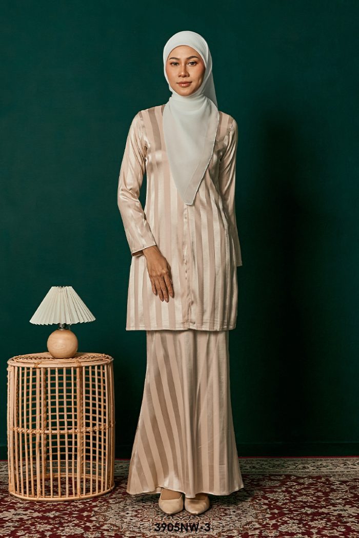 Kebaya Nawra in Nude (3905NW-3)