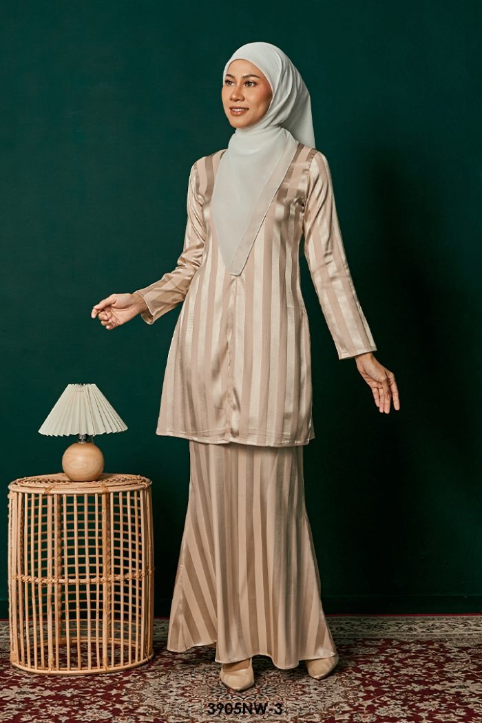 Kebaya Nawra in Nude (3905NW-3)