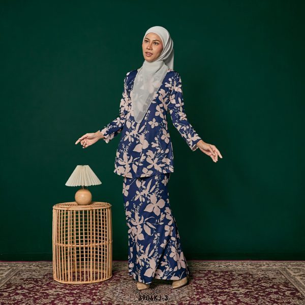 Jamilah Kurung in Dark Blue (3906KJ-3) - Image 2