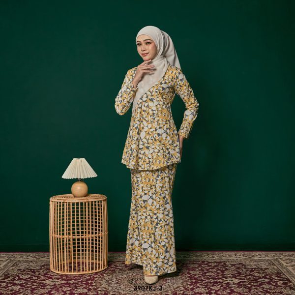 Jamilah Kurung in Mustard (3907KJ-3) - Image 2