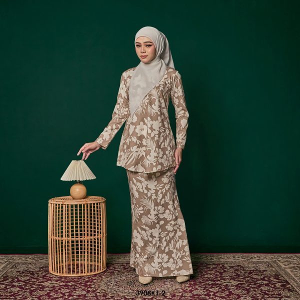 Jamilah Kurung in Brown Bear (3908KJ-2)