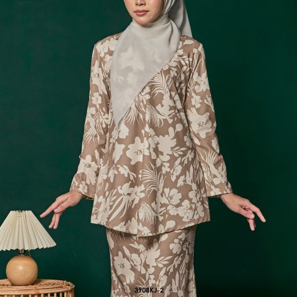 Jamilah Kurung in Brown Bear (3908KJ-2) - Image 3