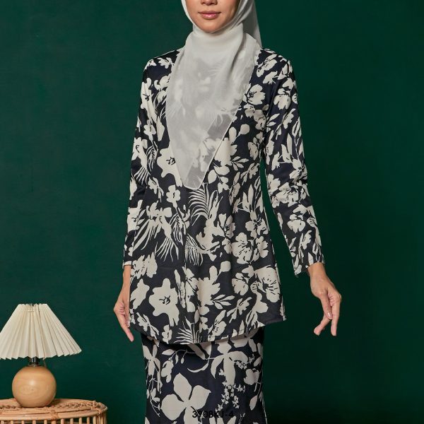 Jamilah Kurung in Dark Blue (3908KJ-4) - Image 3