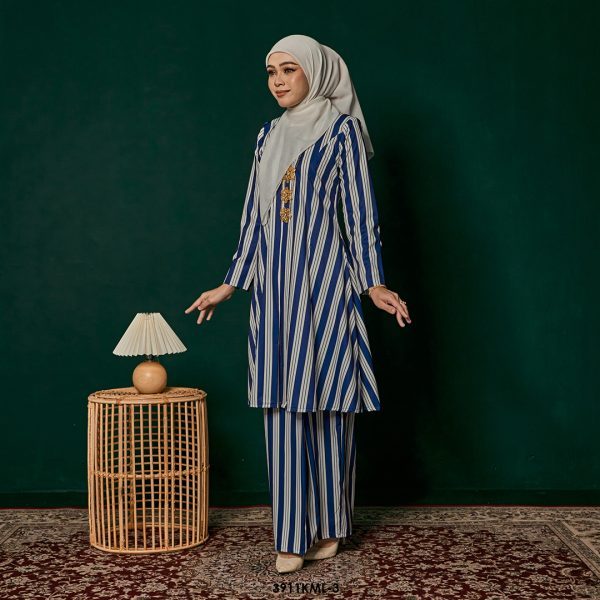 Kebarung Melati in Dark Blue (3911KML-3) - Image 2