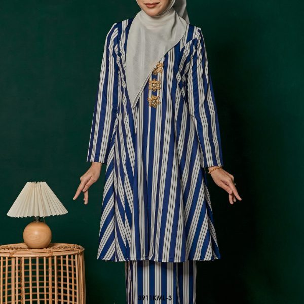 Kebarung Melati in Dark Blue (3911KML-3) - Image 3