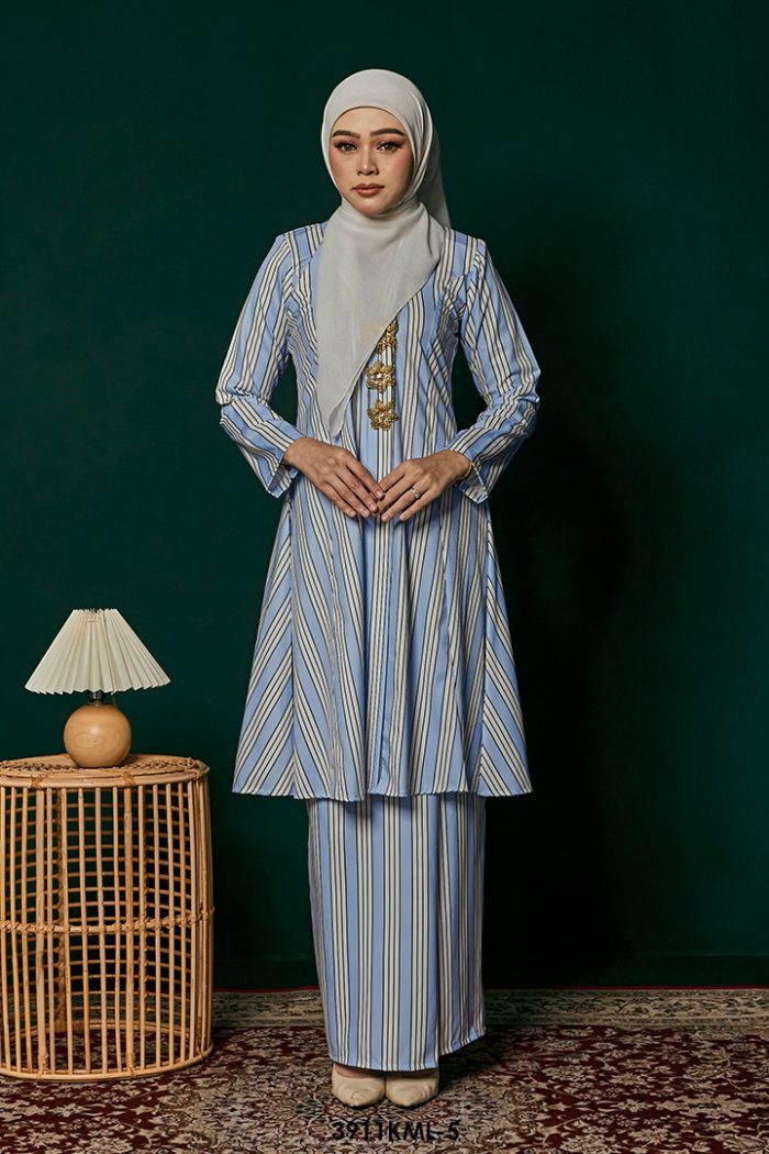 Kebarung Melati in Baby Blue (3911KML-5)