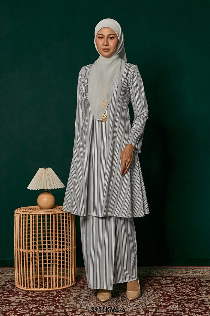 Kebarung Melati in Grey (3911KML-6)