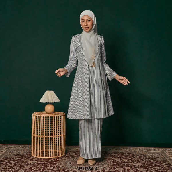 Kebarung Melati in Grey (3911KML-6) - Image 2