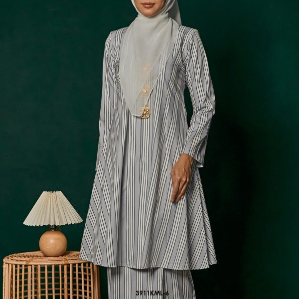 Kebarung Melati in Grey (3911KML-6) - Image 3