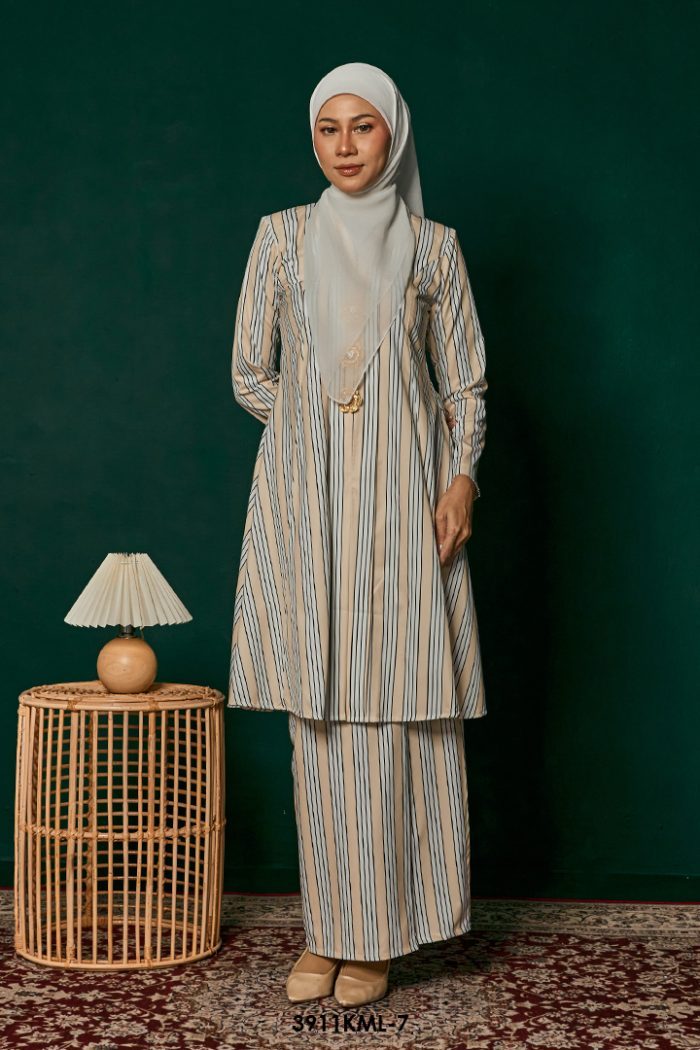 Kebarung Melati in Buttercream (3911KML-7)