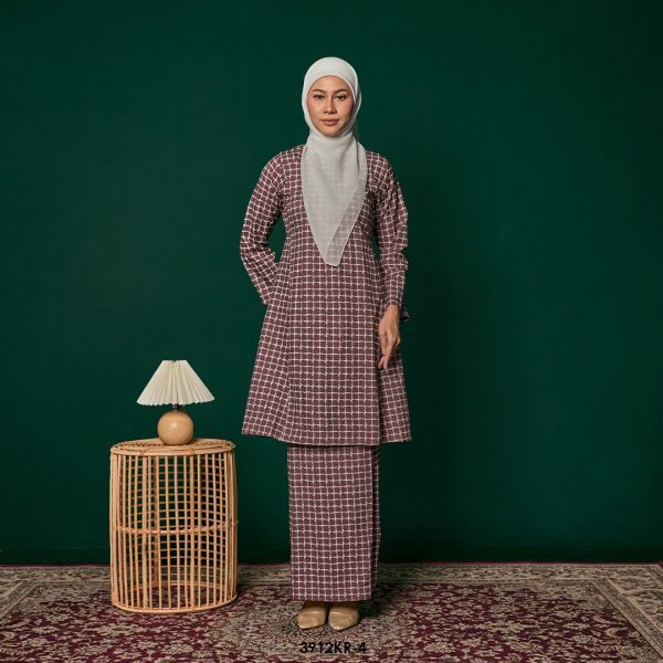 Riau Kurung in Chocolate (3912KR-4)