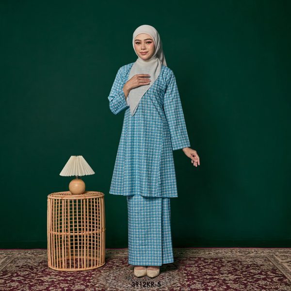 Riau Kurung in Aqua (3912KR-5)
