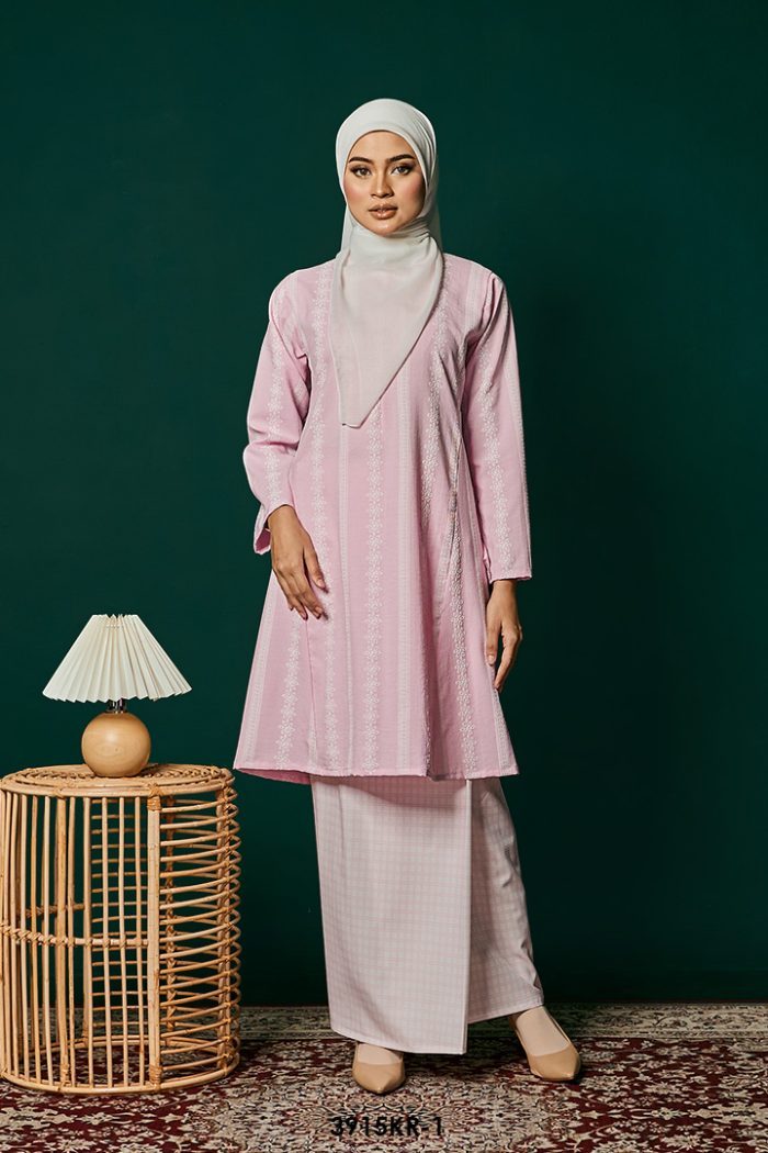 Riau Kurung in Pink (3915KR-1)