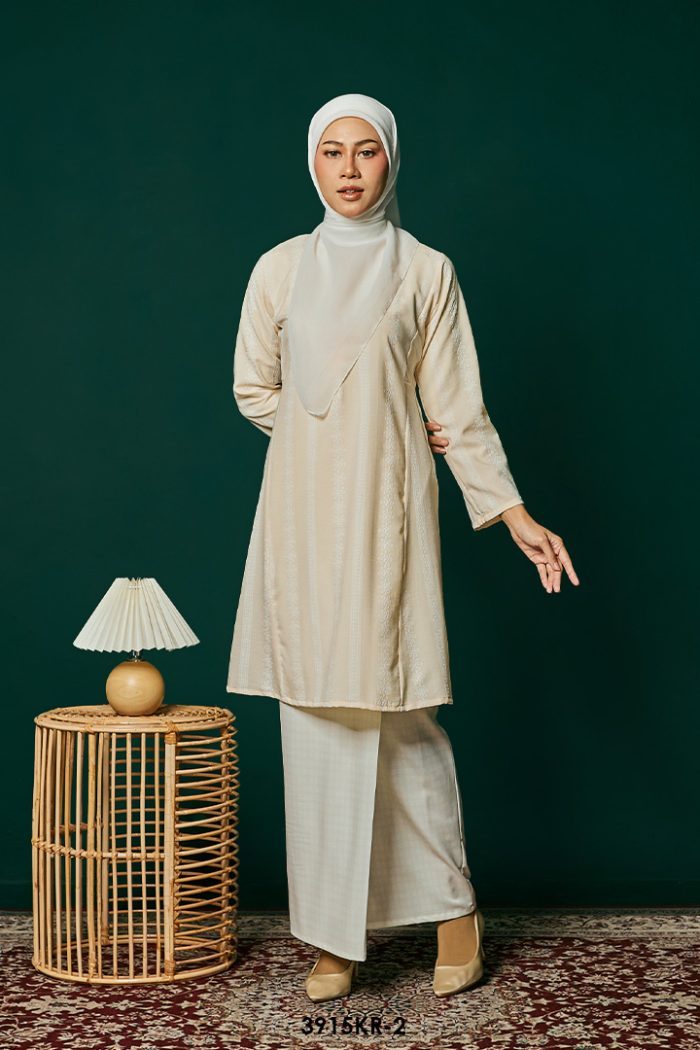 Riau Kurung in Oat (3915KR-2)