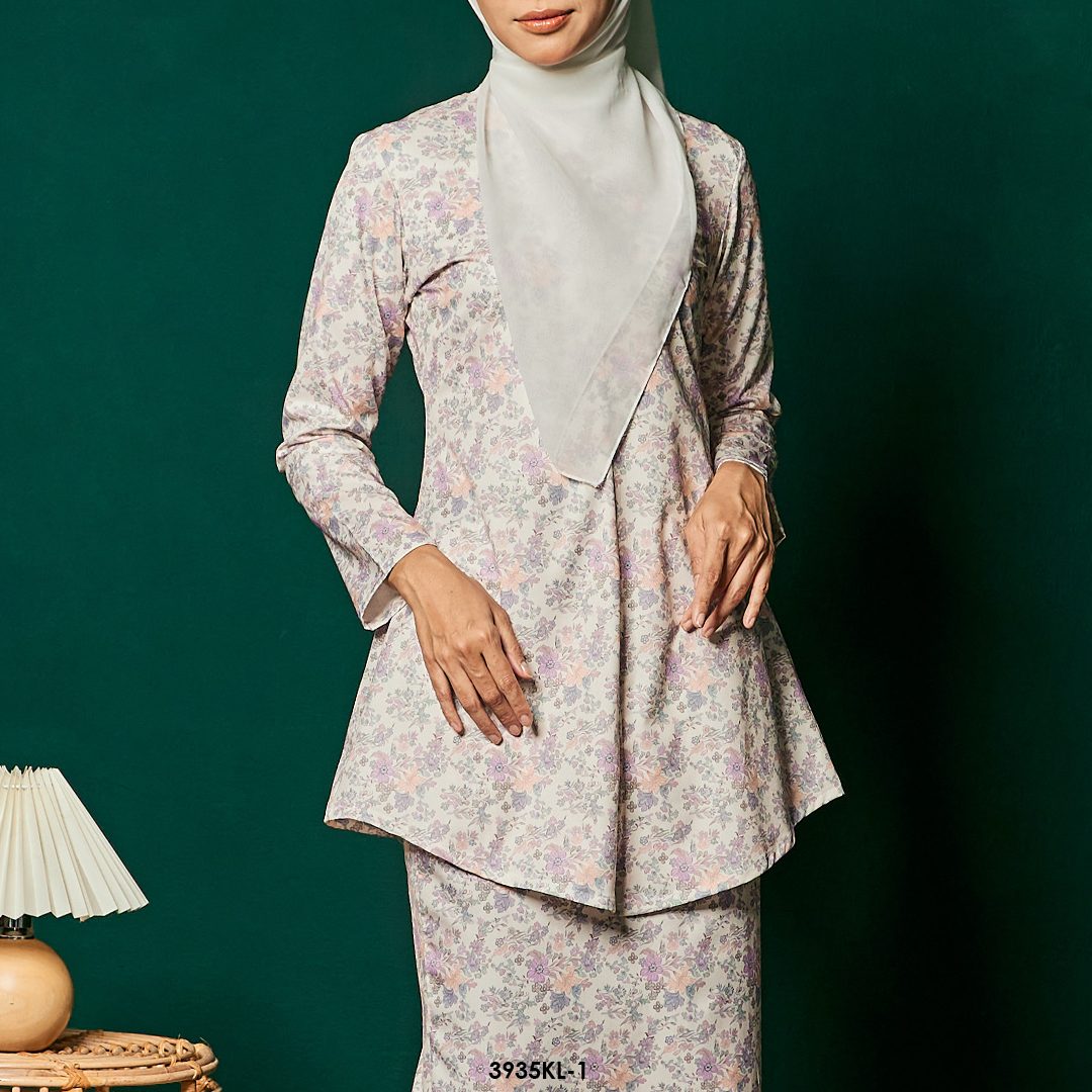 Kebaya Latifah in Heather (3935KL-1) - Image 3