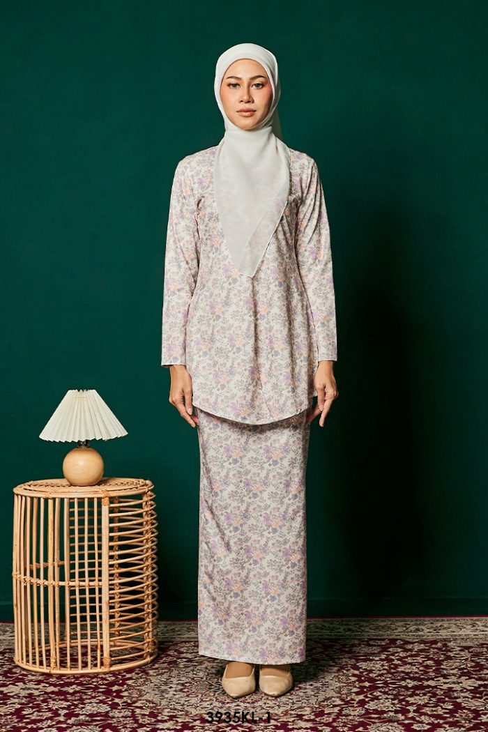Kebaya Latifah in Heather (3935KL-1)
