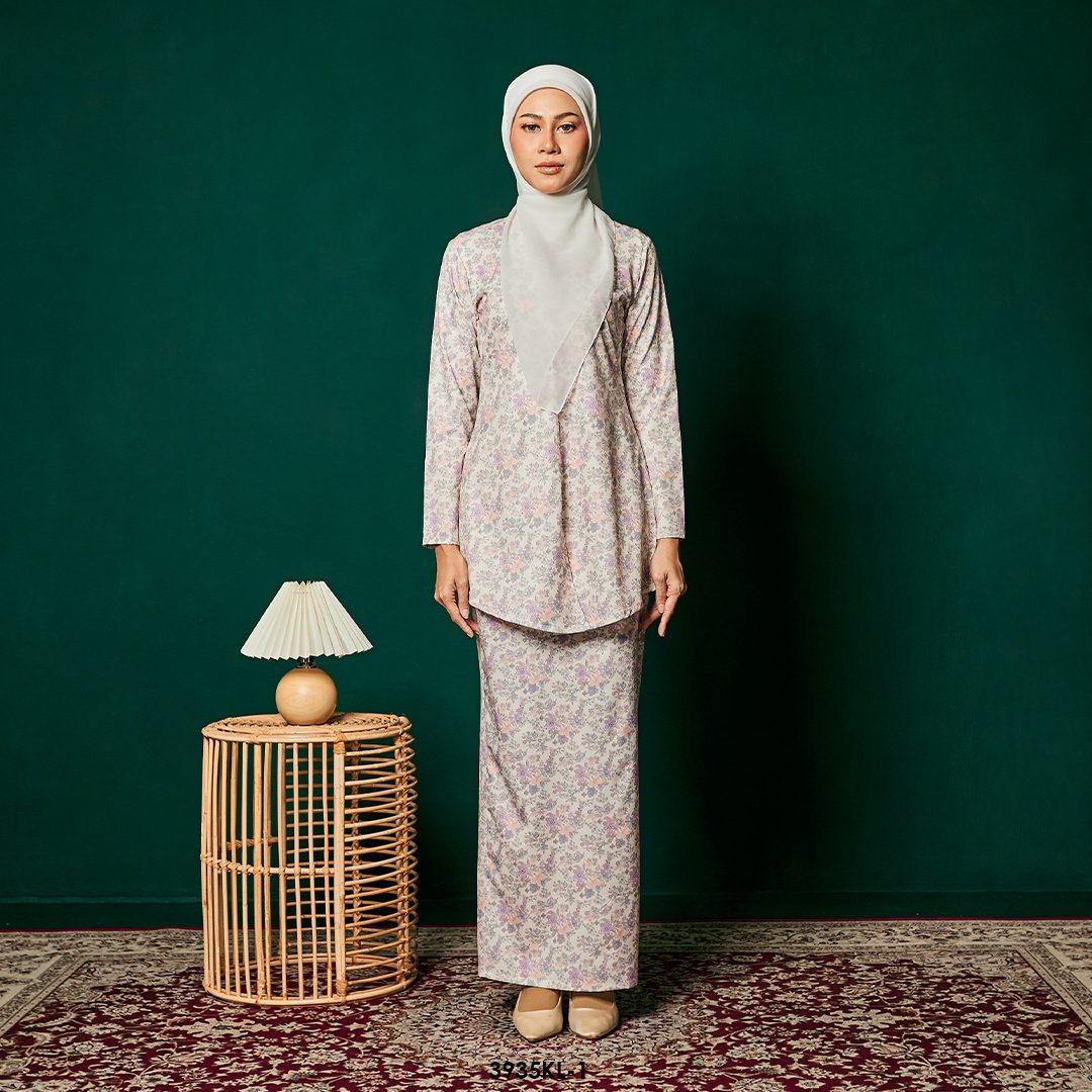 Kebaya Latifah in Heather (3935KL-1)