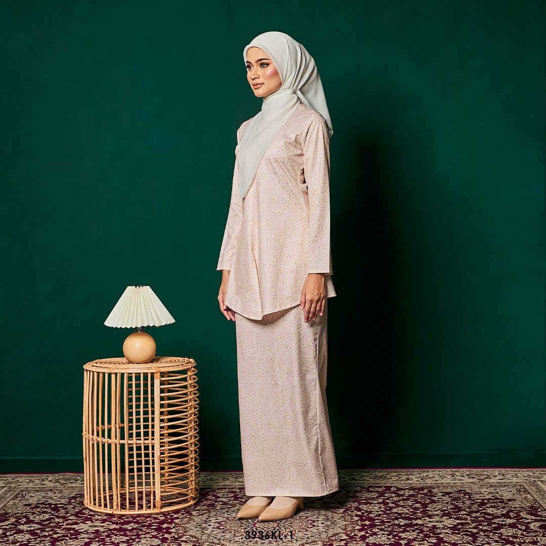 Kebaya Latifah in Baby Pink (3936KL-1) - Image 2