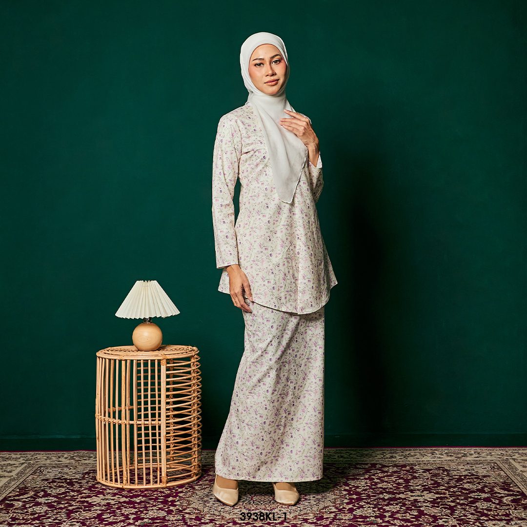 Kebaya Latifah in Soft Purple (3938KL-1) - Image 2