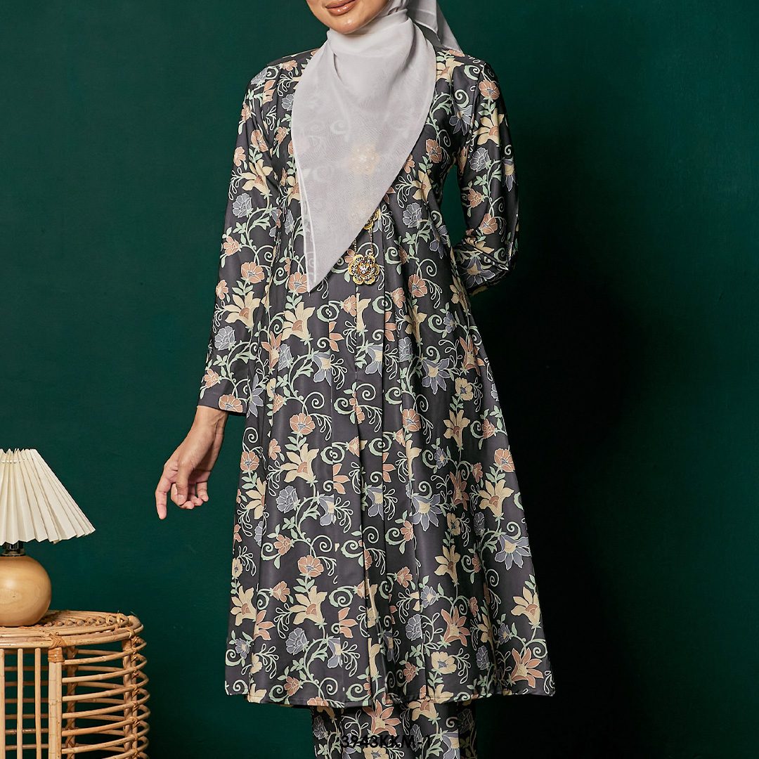 Kebarung Kalthom in Charcoal (3943KKM-1) - Image 3