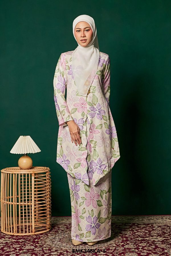 Kebarung Batiq Mia 3.0 Ribbon in Soft Purple (BMK348KKM-5)