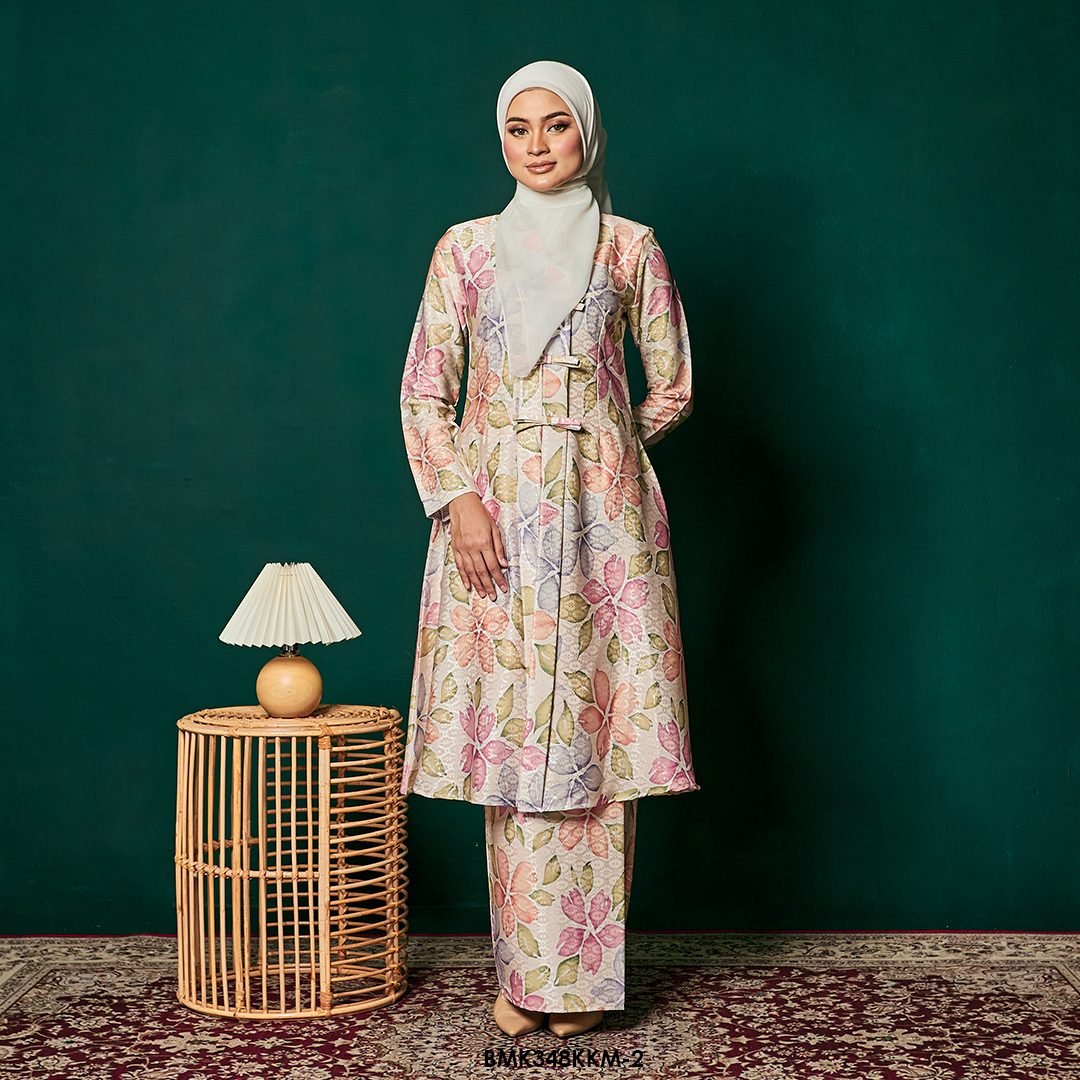 Kebarung Batiq Mia 3.0 Ribbon in Cream (BMK348KKM-2)