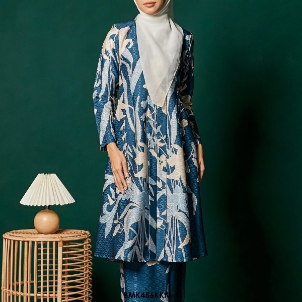 Kebarung Batiq Mia 3.0 Ribbon in Dark Teal (BMK456KKM-1) - Image 3