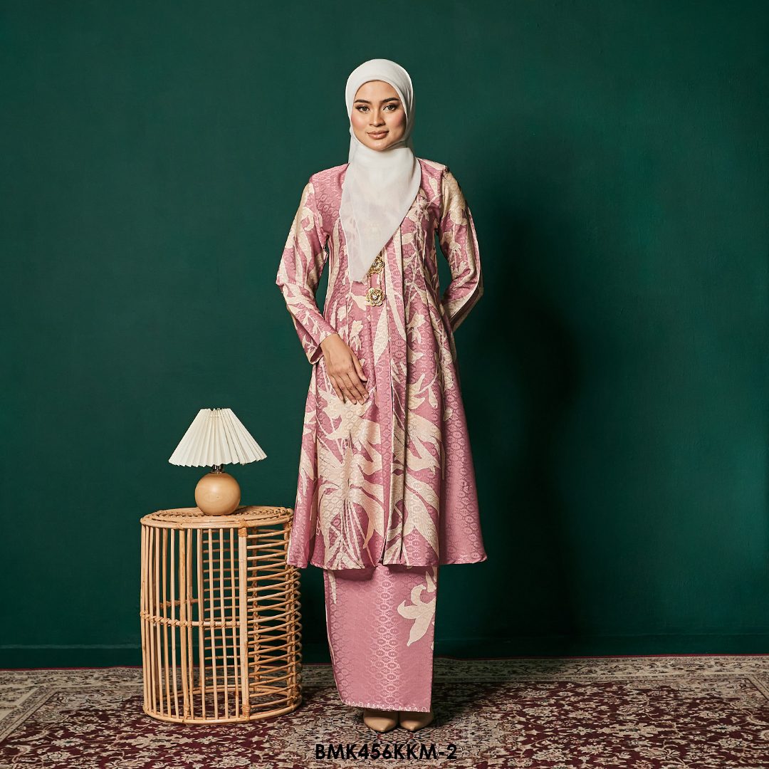 Kebarung Batiq Mia 3.0 Ribbon in Dusty Pink (BMK456KKM-2)