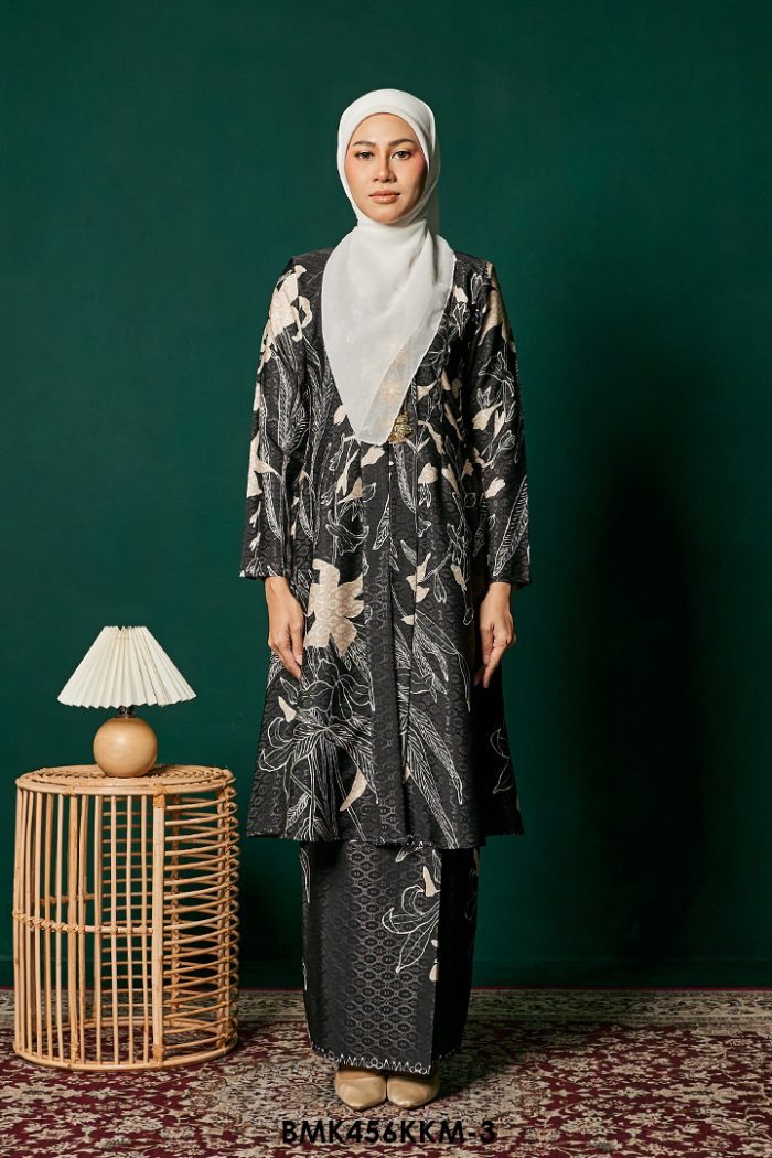 Kebarung Batiq Mia 3.0 Ribbon in Black (BMK456KKM-3)