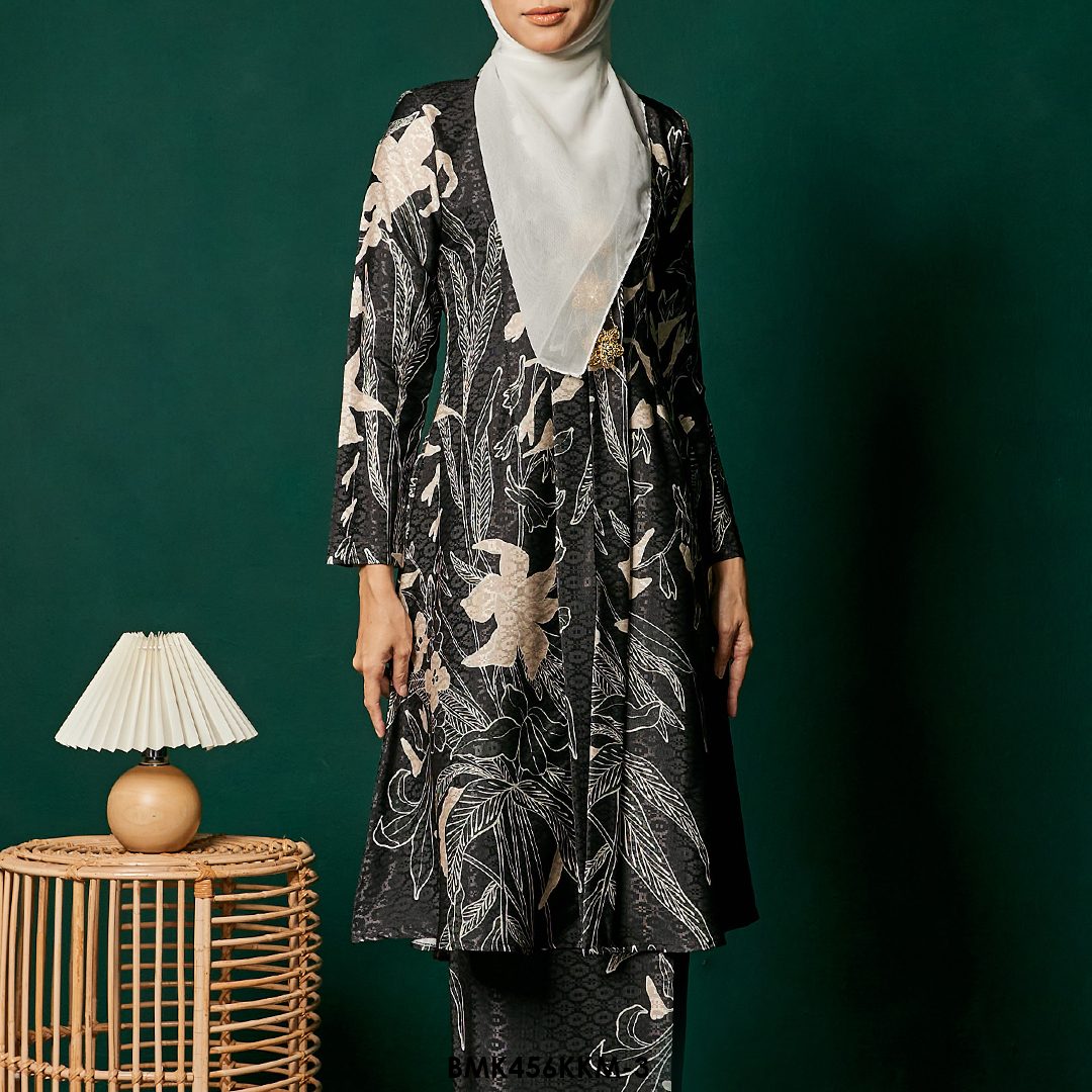Kebarung Batiq Mia 3.0 Ribbon in Black (BMK456KKM-3) - Image 3
