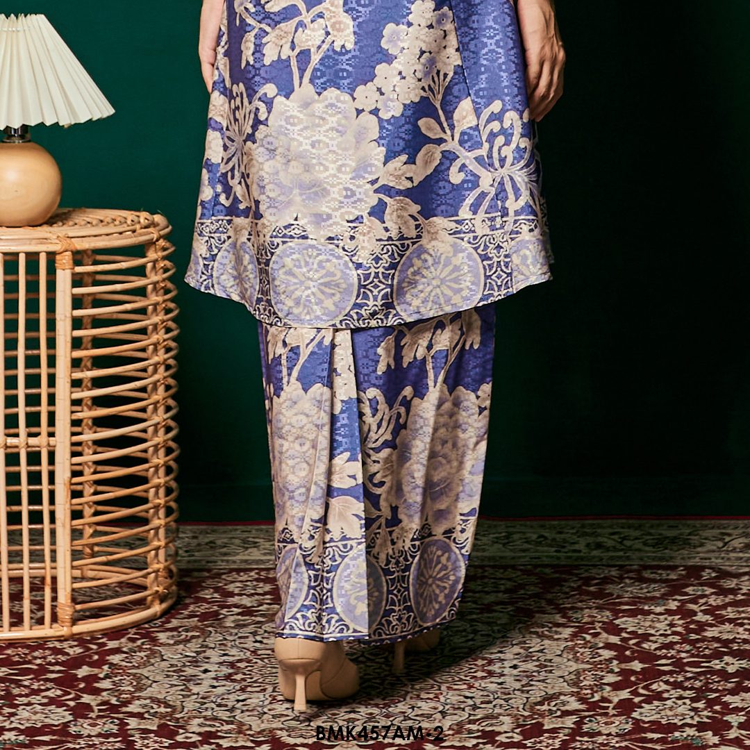 Ameera Kurung in Periwinkle (BMK457AM-2) - Image 3
