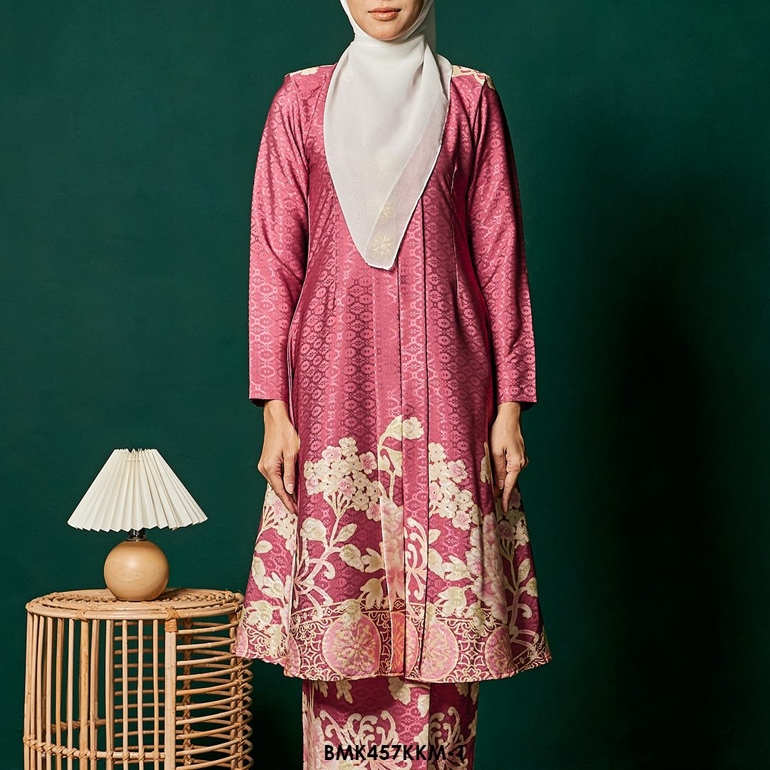 Kebarung Batiq Mia 3.0 Ribbon in Dark Rose (BMK457KKM-1) - Image 3