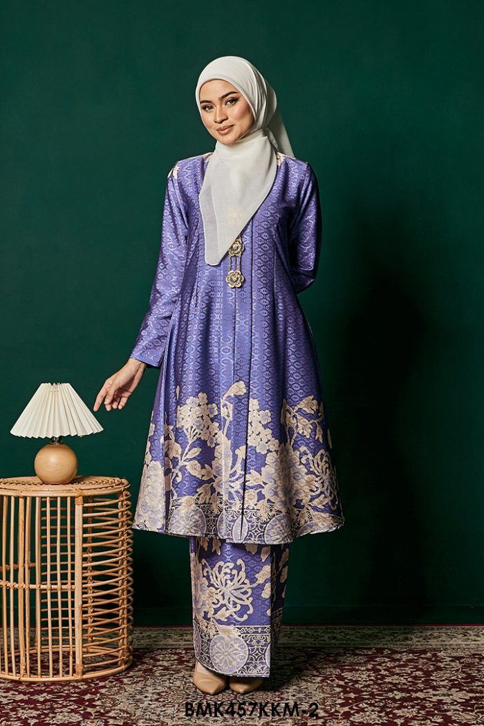 Kebarung Batiq Mia 3.0 Ribbon in Periwinkle (BMK457KKM-2)