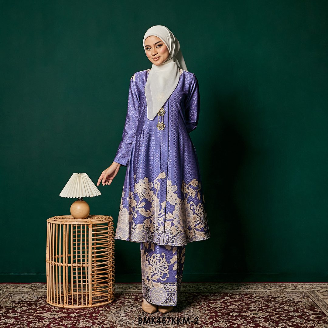 Kebarung Batiq Mia 3.0 Ribbon in Periwinkle (BMK457KKM-2)